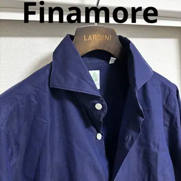 [ 고품질 ] Finamore 피나모레 호리존탈 칼라 셔츠