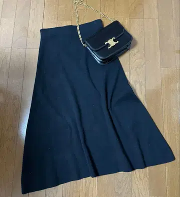 Spick & Span 캐시미어 혼방 니트 스커트