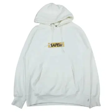 SAPEur x FR2 후드티 화이트