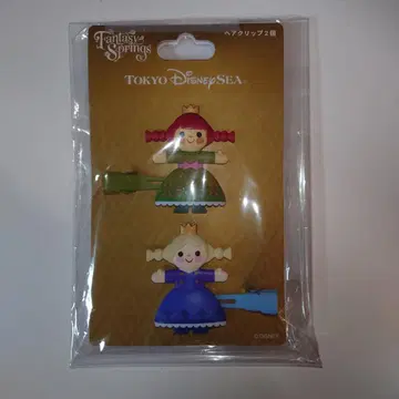 디즈니 판타지 스프링스 헤어 클립 2개