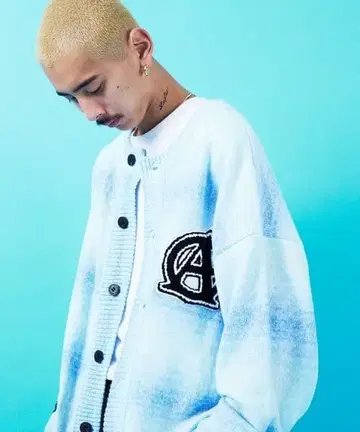 GA GRADATION PATCH C/D 그라데이션 가디건 가리스