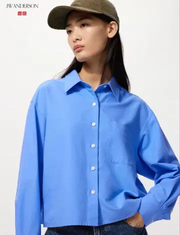 JW ANDERSON 파랑 긴팔 셔츠