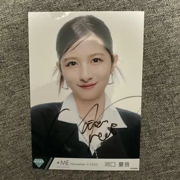 노이메 생사진 카와구치 나츠네 친필 사인