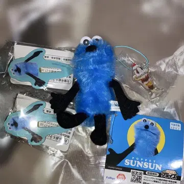 퍼펫 스 아크릴 포함 마스코트 파르페 헤어 클립 세트