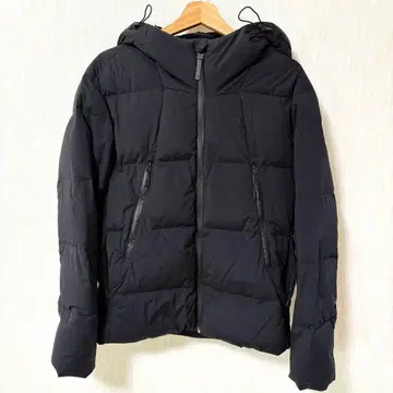 워크맨 워셔블 다운 발수 블랙 다운 자켓 후드 부착
