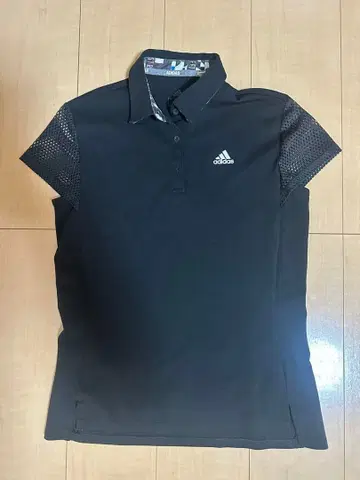 adidas 여성용 골프 셔츠 블랙