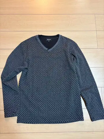 MEN'S BIGI V넥 니트 01