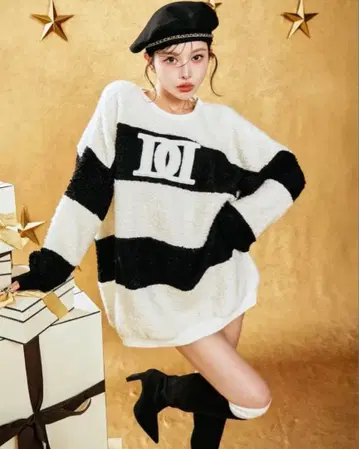 Darich 다리치 아플리케 부클레 상의