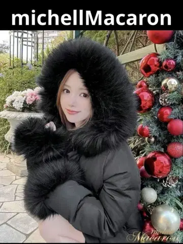 미셸 마카롱 퍼 숏 다운 프리 사이즈