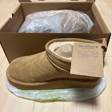 베어파우 숏부츠 통굽 미사용 새상품 복슬복슬