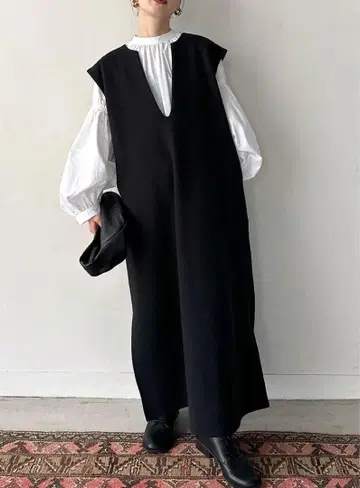 SELECT MOCA by SON 키넥 롱 베스트 원피스