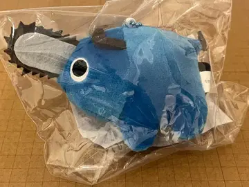 체인소 맨 레제편 로손 봉제 인형 키링 포치타 파랑