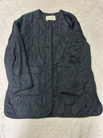 [ Ray BEAMS ] 퀼팅 자켓/블랙