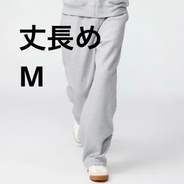 UNIQLO:C 맨투맨 와이드 팬츠 긴 길이 M