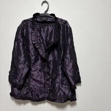 dressbarn 퍼플 자켓 XL