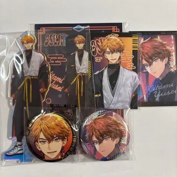 니지산지 3SKM 키타미 유세이 아크릴 스탠드 캔뱃지 카드 묶음 판매