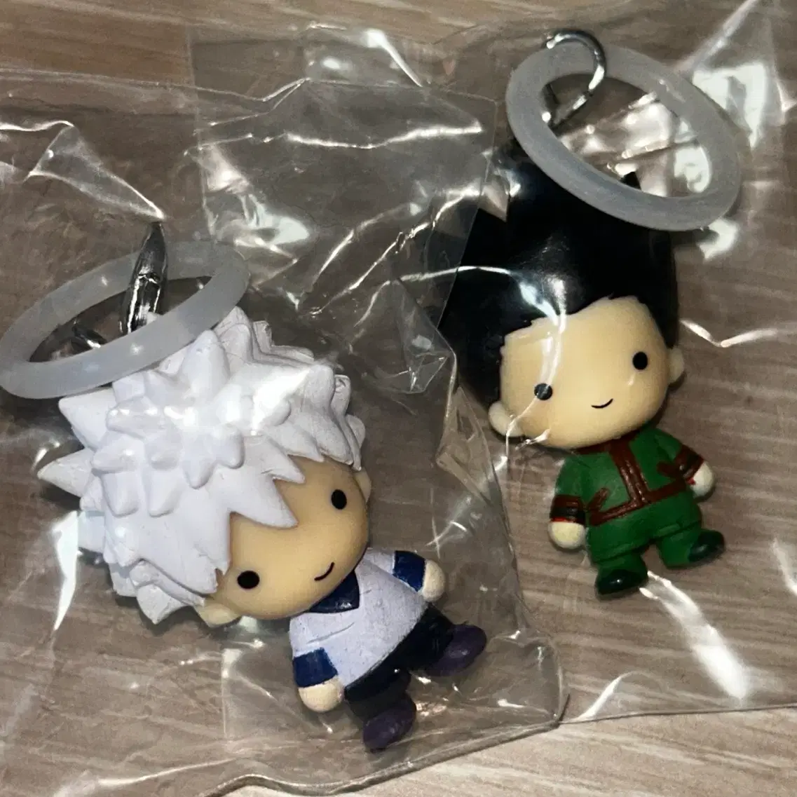 Hunter x Hunter Killua Gon Mark Gacha Figure Hunter Bulk