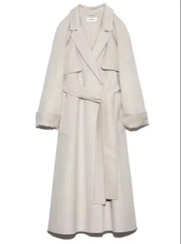 SNIDEL 비늘 캐시미어 코트 스나이델 양모