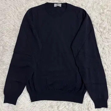 [ 새상품급 ] 존스메들리 울 하이 게이지 니트 스웨터 블랙 L 사이즈