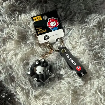 미사용 새상품 EXPO2025 포차코 미야쿠미야쿠 콜라보 키링