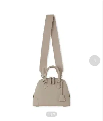 Mila Owen 미라 오웬 와이드 숄더 보스턴 백 베이지