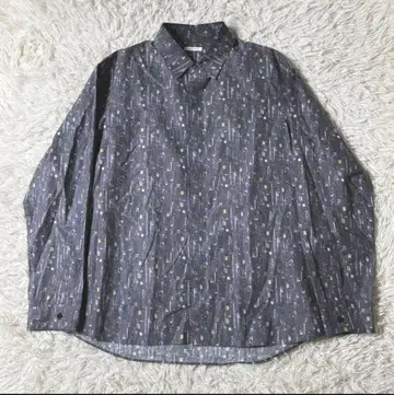 [ 새상품급 ] 헤럴보니 코튼 긴팔 셔츠 야경 L 사이즈