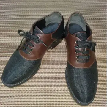 장 폴 고티에 JeanPaulGAULTIER 안장 신발 23.5 가죽