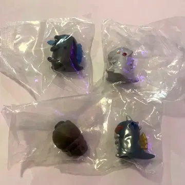 고질라 늘어서 4종 세트 모스라 메카고질라 가이강