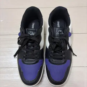 카파 블랙 보라색 로우컷 스니커즈