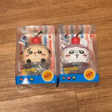 중국 한정판 치이카와 (먼작귀) 카키빙수 랏코 모몽가 마스코트