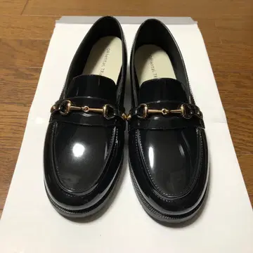 오리엔탈 트래픽 비트 모티브 PVC 레인 로퍼 우천 겸용