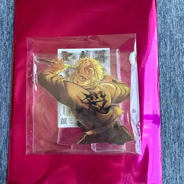 귀멸의 칼날 무한성편 키 비주얼 아크릴 스탠드 시나즈가와 사네미