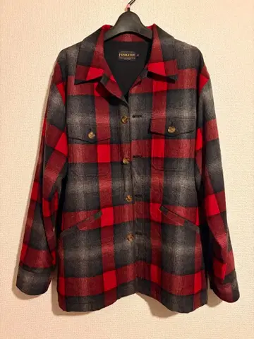 Pendleton 울 체크 셔츠 자켓 XL