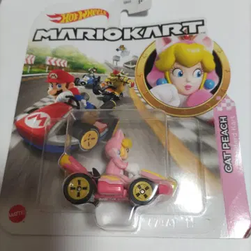 핫휠 마리오 카트 고양이 피치
