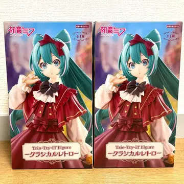 하츠네 미쿠 Trio-Try-iT 피규어 클래시컬 레트로 2종 세트