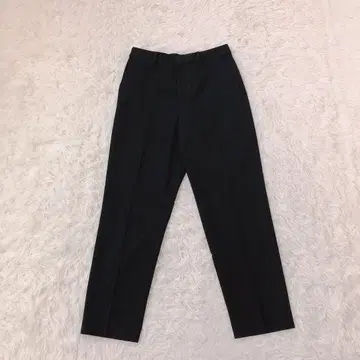 새상품급 유니클로 스마트 앵클 팬츠 센터 프레스 스트레치 오피스 블랙