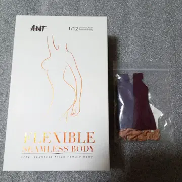 ANT 1/12 심리스 아시아 여성 원피스 드레스 세트