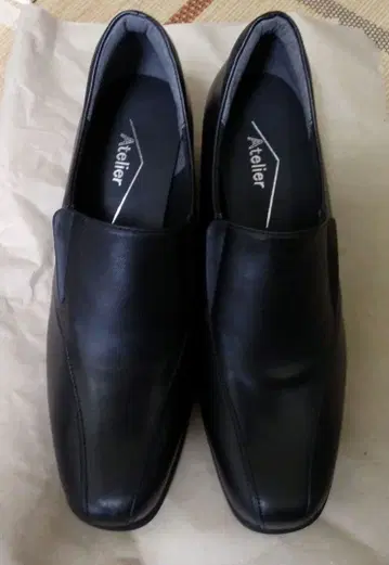 아틀리에 신발 블랙 가죽제품 23cmEEE
