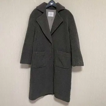 GALENA 푸들 보아 롱 코트