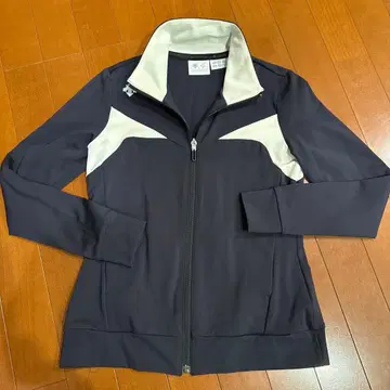 DESCENTE 여성용 자켓 S 블랙 화이트