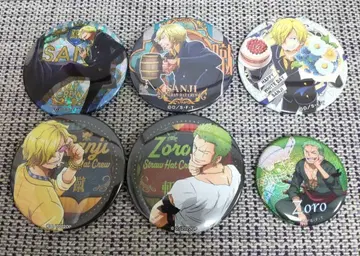 원피스 연회 화이트데이 RED 무기와라 스토어 상디 조로 캔뱃지