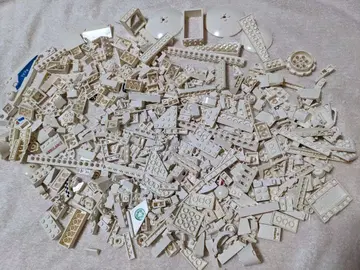 화이트 레고 블록 부품