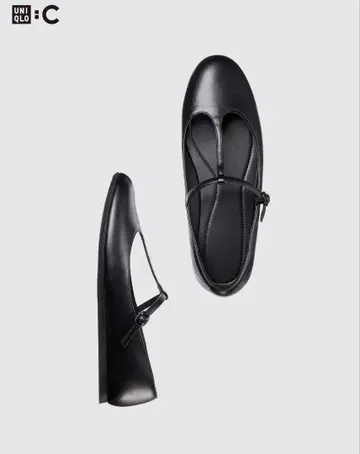 [ 미사용 새상품 ] UNIQLO C T 스트랩 발레 슈즈 24