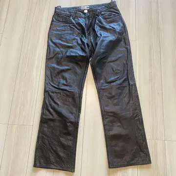 올드 갭 가죽 팬츠
