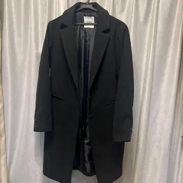 GYDA 블랙 롱 코트