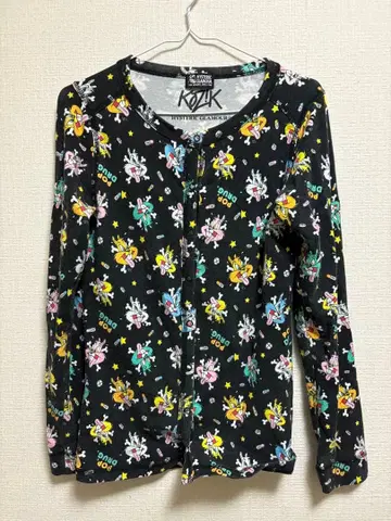 HYSTERIC GLAMOUR 캐릭터 패턴 가디건