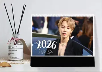 BTS 지민 2026년 탁상 달력 한국 굿즈