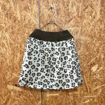 ships 쉽스 무릎 기장 스커트 허리밴딩 일본제 브라운 여성용