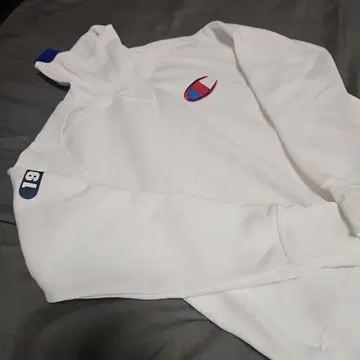 Champion 하이넥 트레이닝복 S 화이트