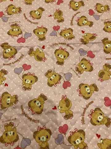 초레어! 레어! 산리오 미스베어즈 드림 원단 조각 퀼팅